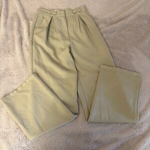 4th & Reckless Sage Green Trousers